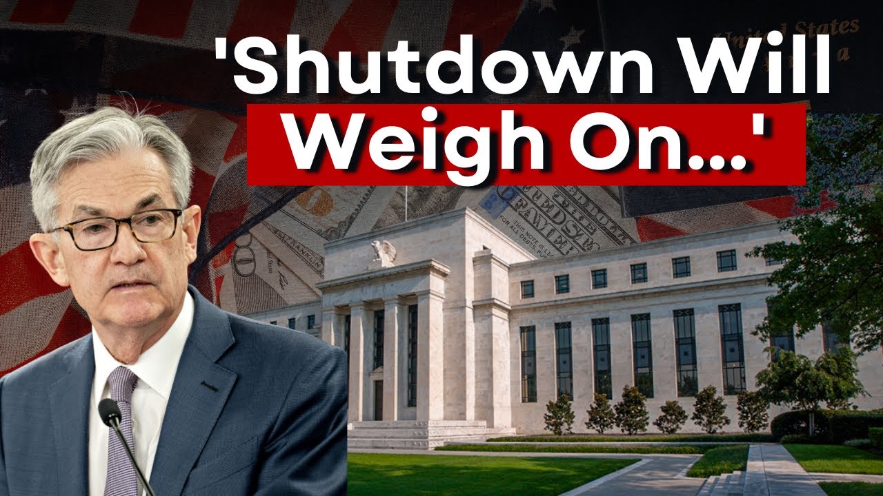 Jerome Powell On US Government Shutdown | Fed Rate Cut News Today | FOMC Meet Outcome
