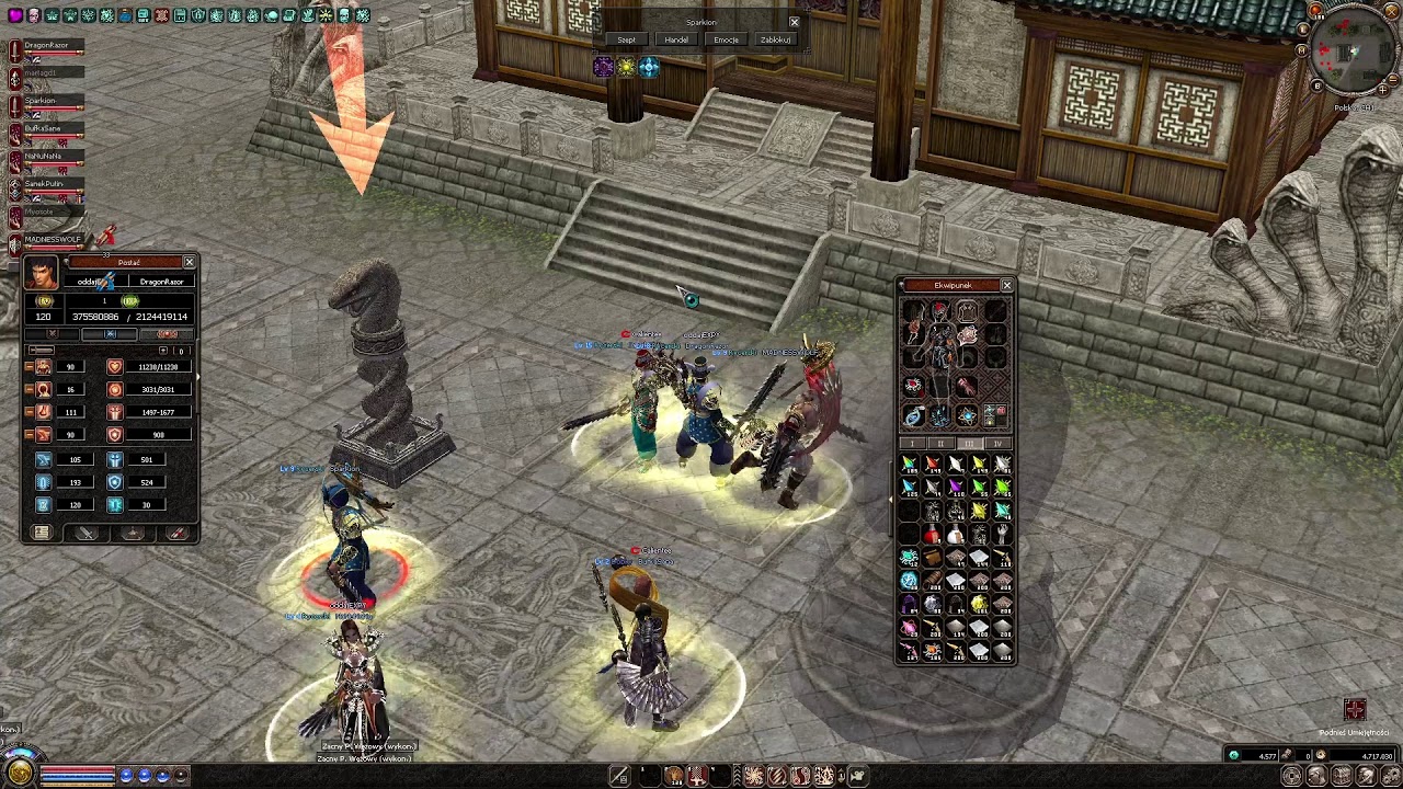 Metin2 pl Curse of the Serpent Queen Farmimy Szkaty