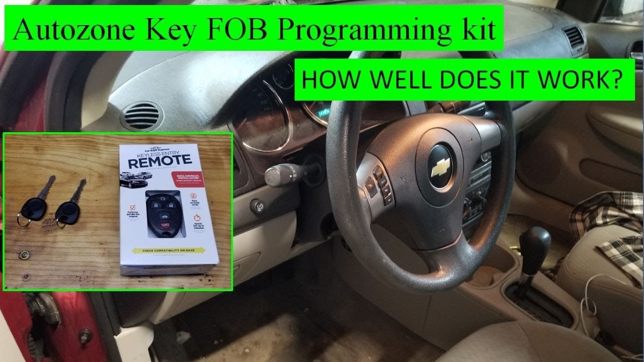 2008 Cobalt - Program New Key FOB