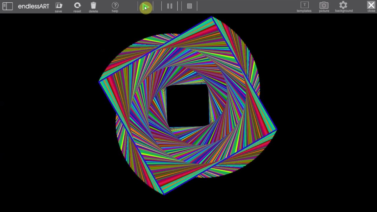Tutorial on how to easily create Generative Art with the free app endlessART