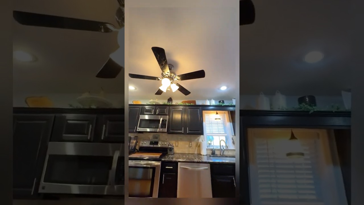Easy Update For Your Home: Transform A Ceiling Fan Using A Stencil And Paint!