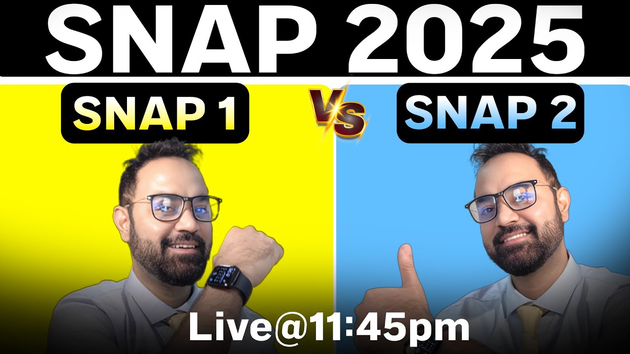 SNAP 2025 Day 1 vs Day 2 Analysis | Way Ahead For SNAP Day 3 | Target 99%ile