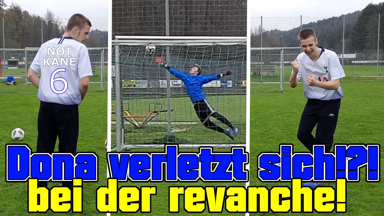 Revanche Freistoß Challenge! Dona gegen Max und mich