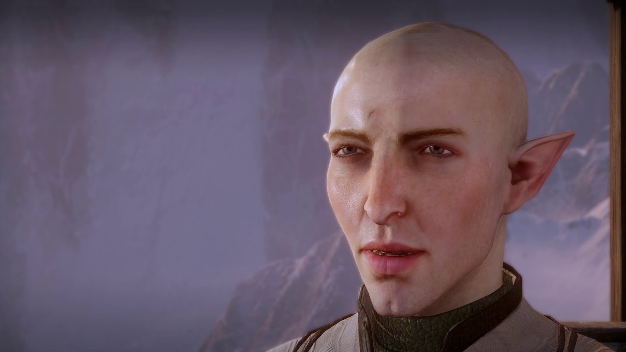 Dragon Age: Inquisition | Solas Romance - Voiced Male Inquisitor Lines (Compilation)