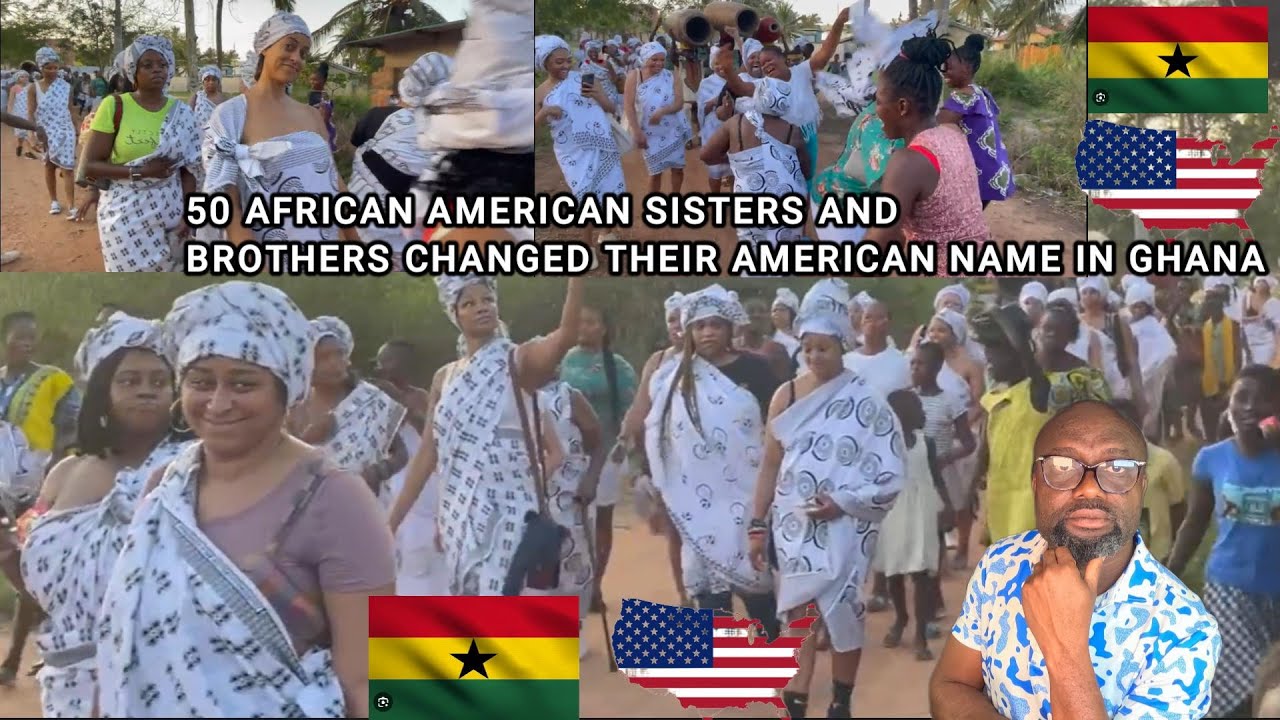 🇬🇭🇺🇸 ОДНА СЕМЬЯ: 50 АФРОАМЕРИКАНСКИХ СЕСТЕР И БРАТЬЕВ ПРИНИМАЮТ СВОИ НОВЫЕ ГАНСКИЕ ИМЕНА 2026