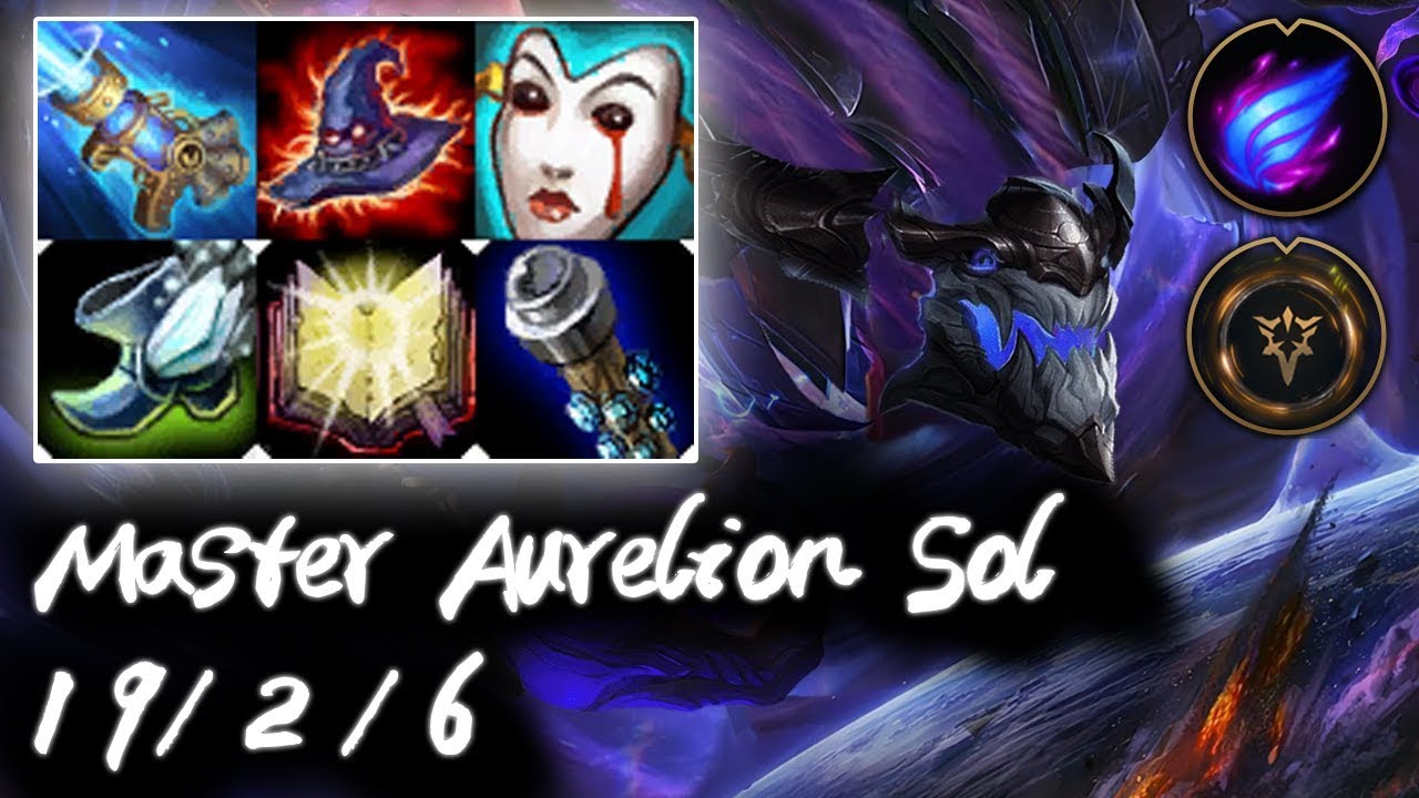 Diamond 1 Aurelion Sol Mid vs Yasuo | Korea High Elo Replays