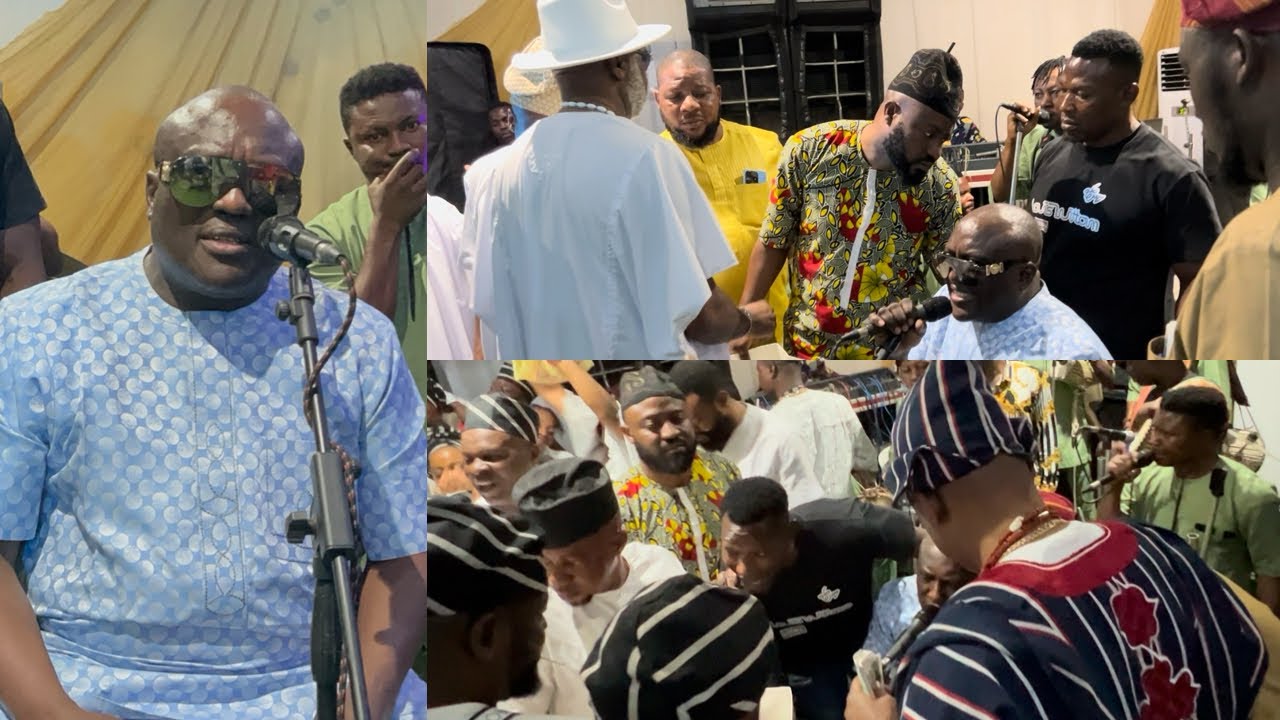 King Osupa for London based fan “Otunba Atunluse Of Egbeda” on his chieftaincy ceremony