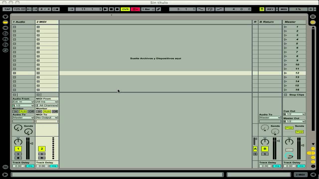 Tutorial Ableton Live 8 - 01. Introduccion