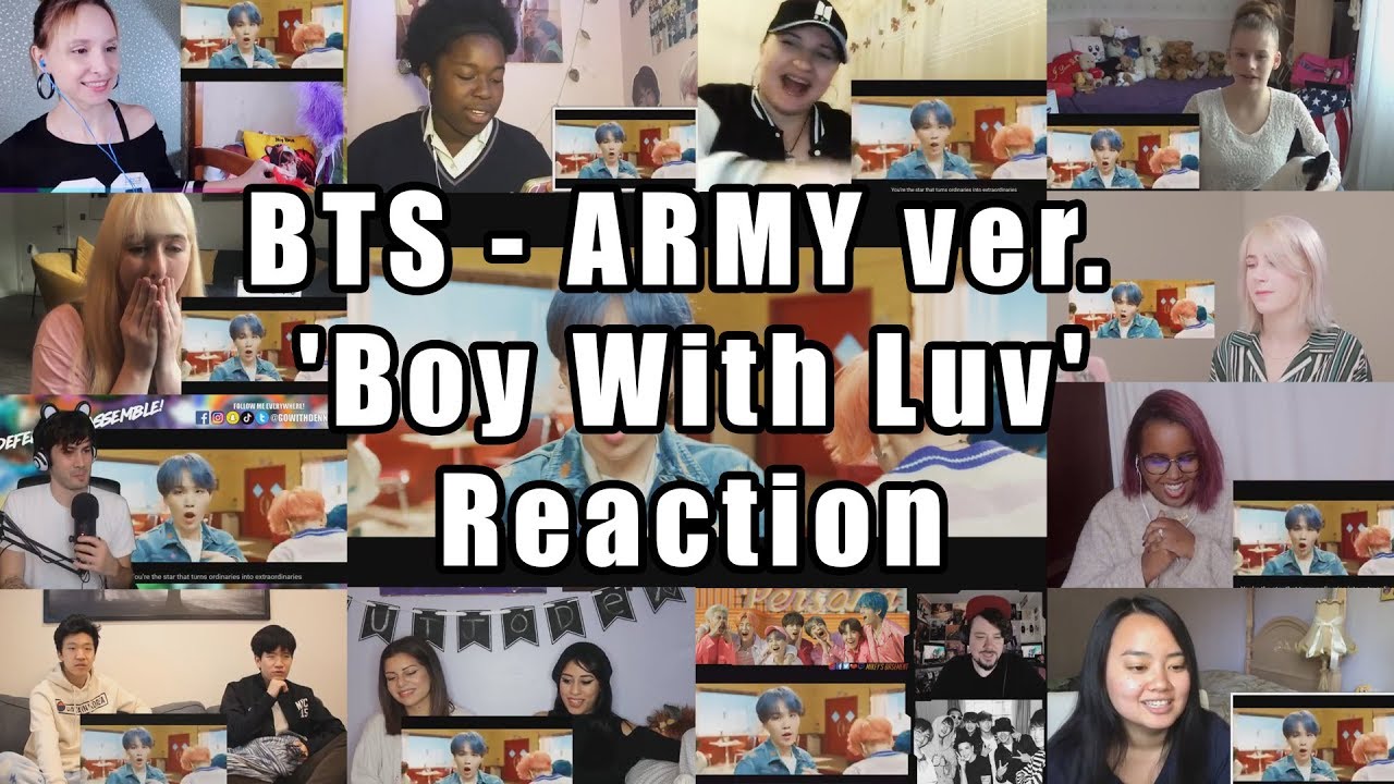 BTS - 'Boy With Luv feat. Halsey' Official MV ('ARMY With Luv' ver.) 