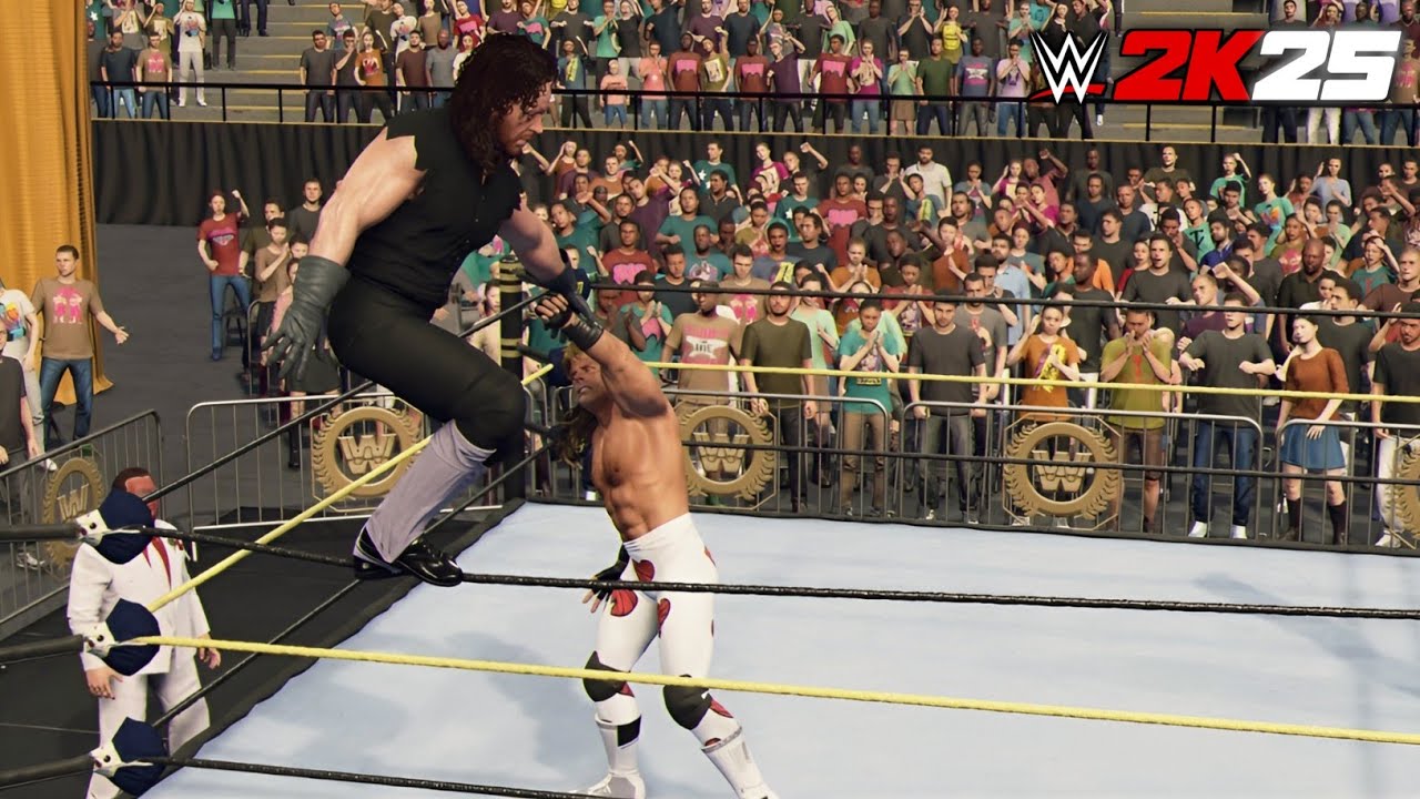 WWE 2K25 – Undertaker vs Shawn Michaels (PS5 Gameplay) [4K60]