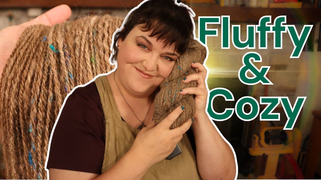 Пряжа COZY Tweed Yarn — присоединяйтесь ко мне для прядильных развлечений!