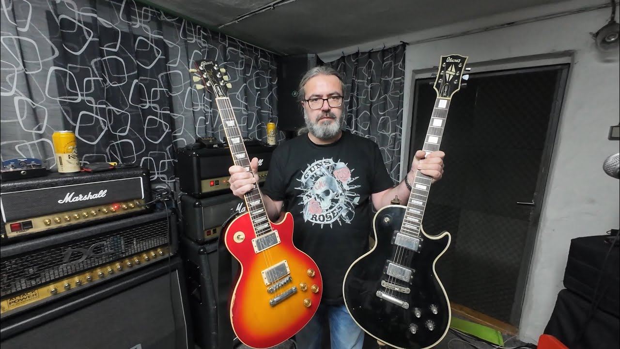 Les Paul Ibanez Custom 1976 vs Les Paul Gibson Standard 1996