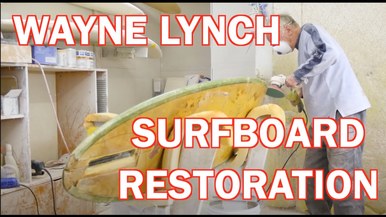 Rare Wayne Lynch Surfboard Restoration