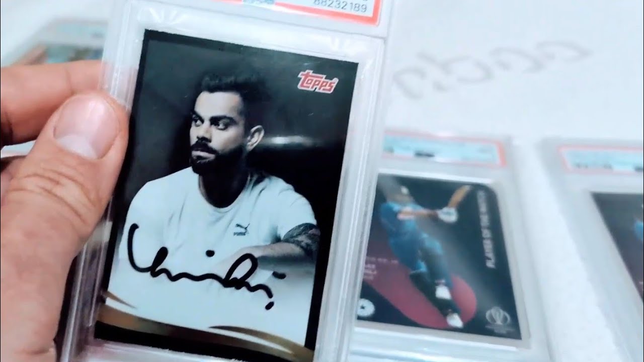 The BEST and RAREST Virat Kohli Cricket Cards