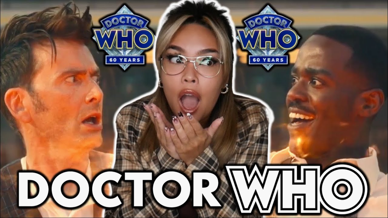 Ncuti's energy is CONTAGIOUS!! (ft. the PERFECT farewell to Ten) | Doctor Who: The Giggle REACTION