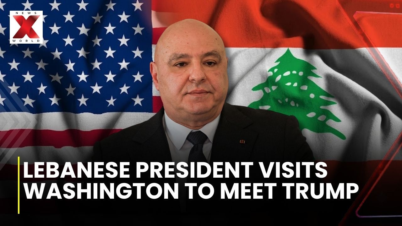 Lebanese President Joseph Aoun Heads To Washington For Crucial Trump Talks | NewsX World