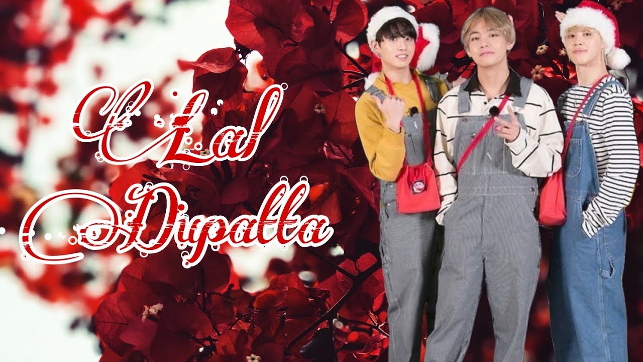 Laal dupatta 💜💚|| feat. Vminkook Hindi mix song||