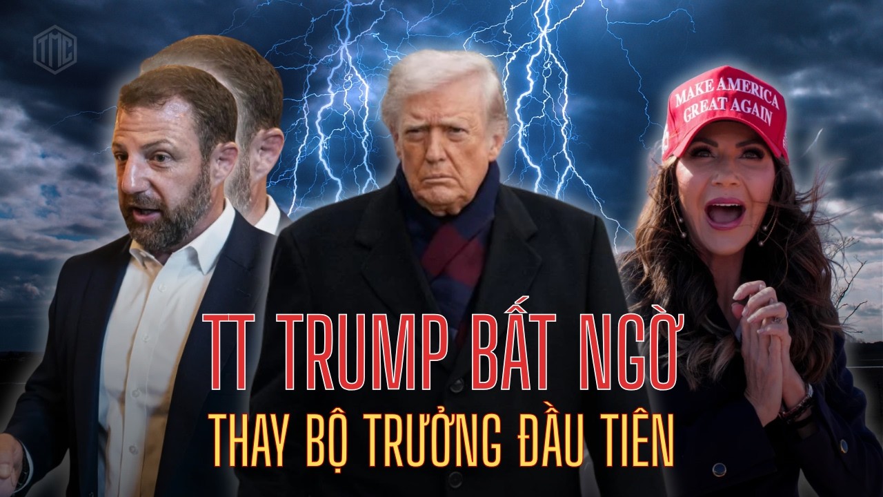 #2995 05MAR26 | SỐC: TT Trump thay Bộ trưởng nội các đầu tiên!