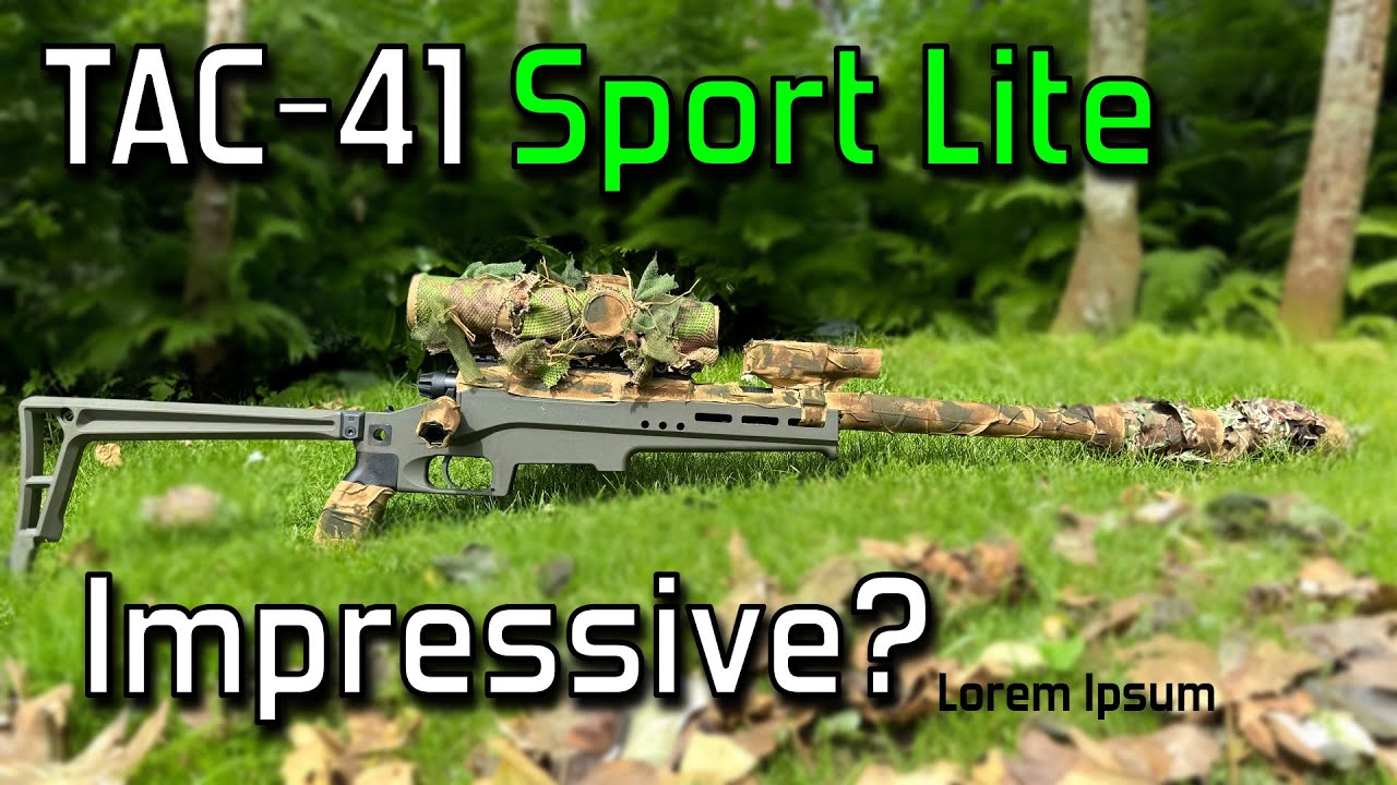 Is This The BEST Budget Airsoft Sniper? Silverback Tac41 Sport Lite