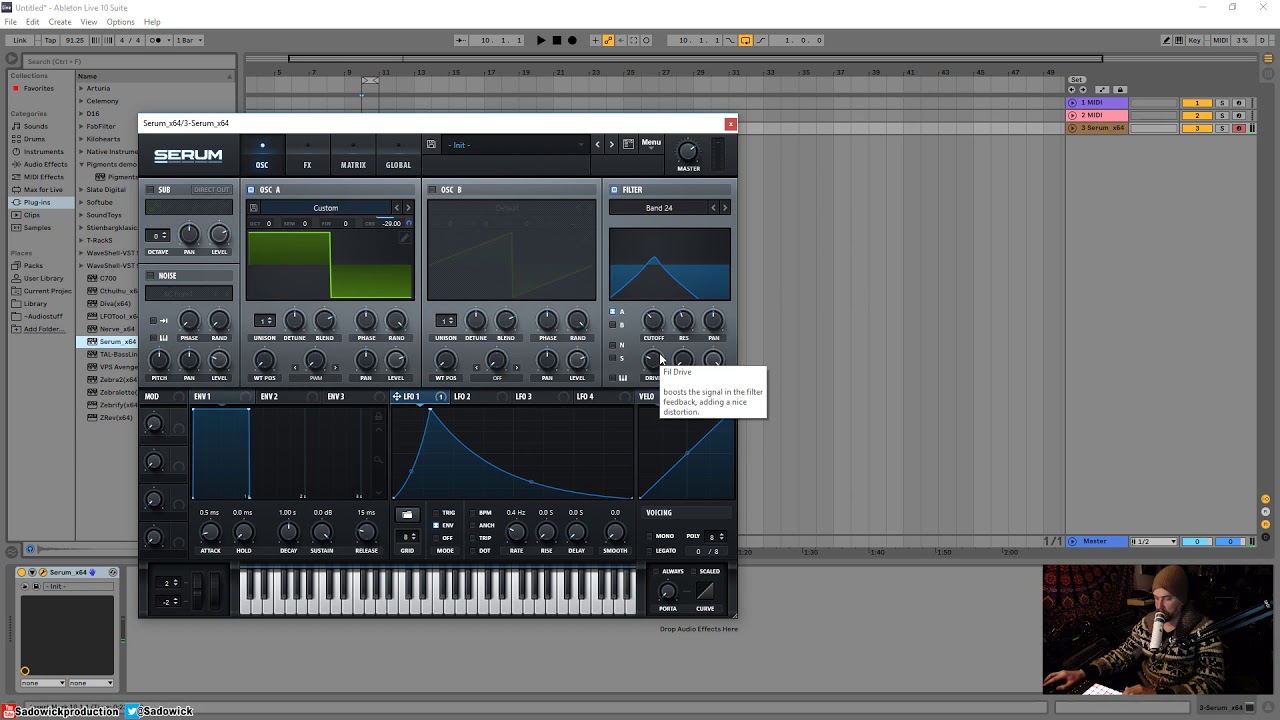 Xfer Records Serum — Всё о шумах PsyTrance
