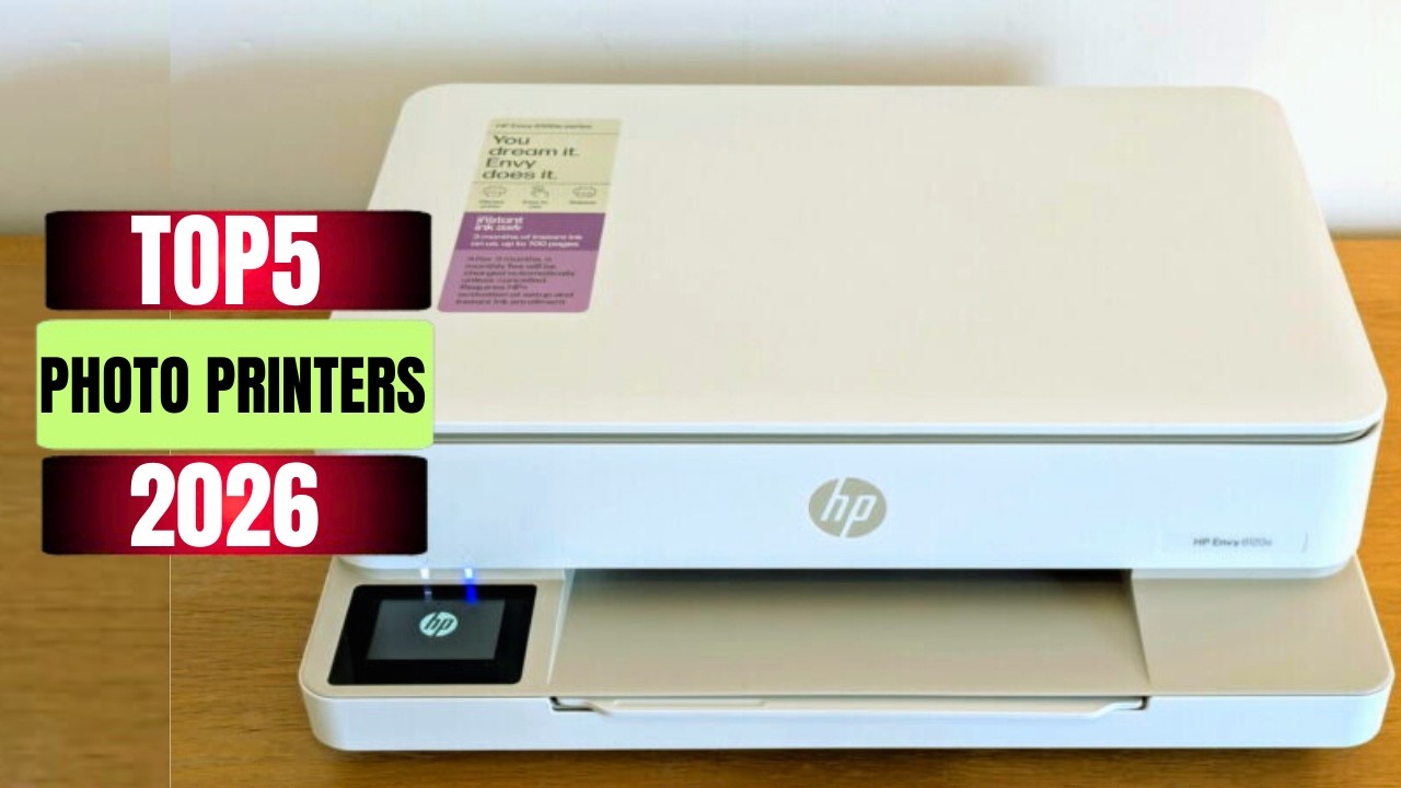 Top 5 Photo Printers | Imrpimante  HP envy Inspire 7900e Wireless Color Inkjet Printer.