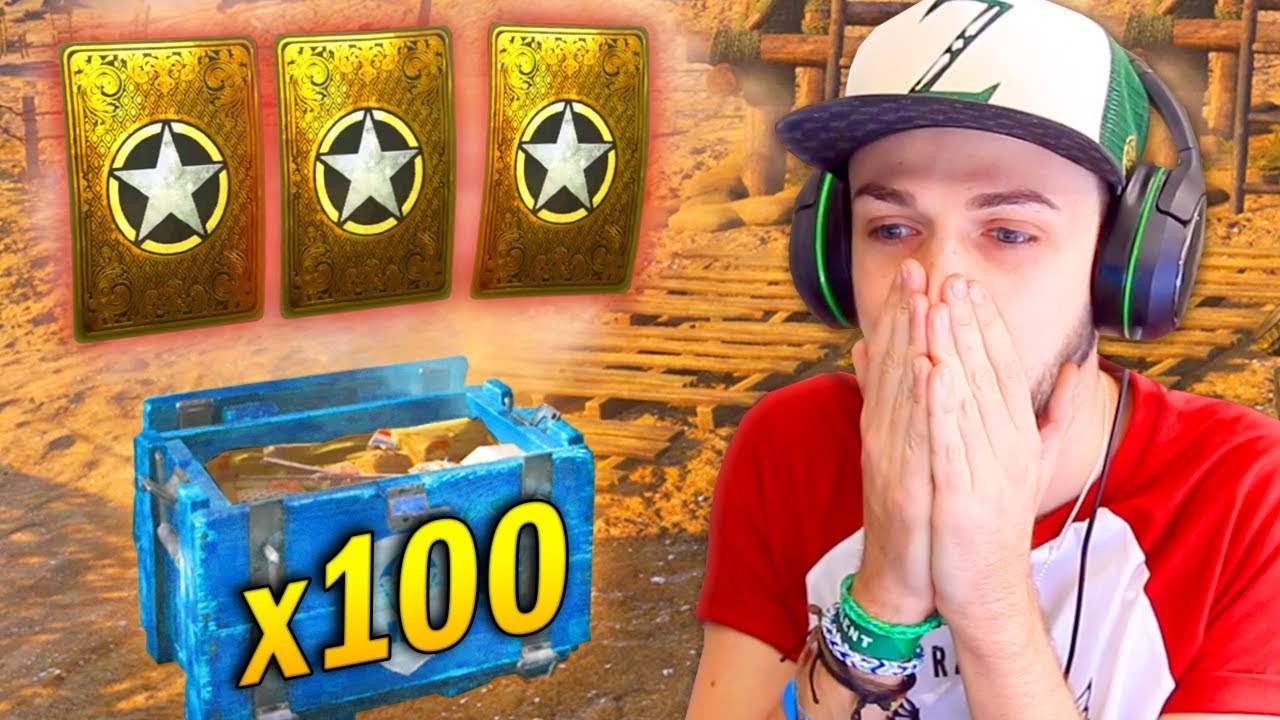 OPENING x100 SUPPLY DROPS! - COD WW2