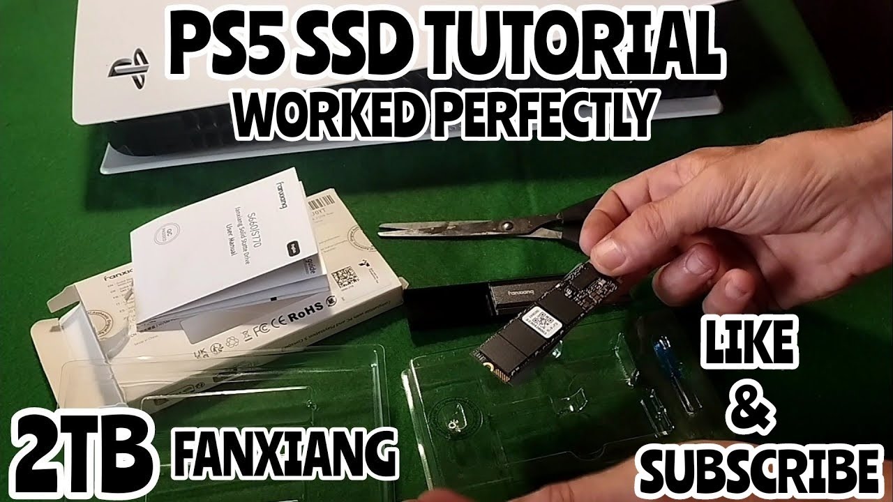 Руководство по установке SSD для PS5. Пошаговое руководство. С установкой радиатора, 2 ТБ S660 Fa...