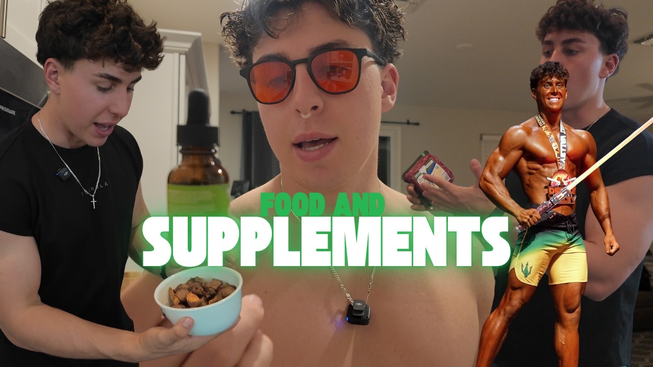 WHAT I EAT AND TAKE TO BUILD MUSCLE AS A NATURAL PRO BODYBUILDER