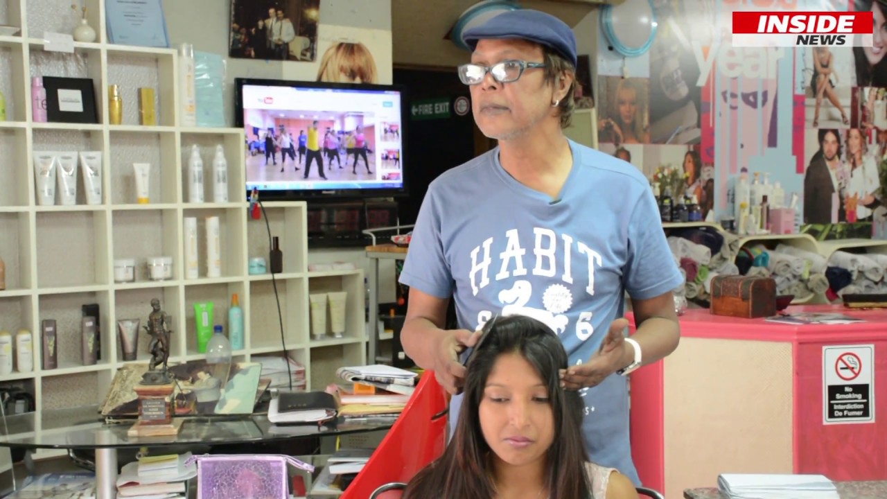 Azize Gobhurdun, un coiffeur 