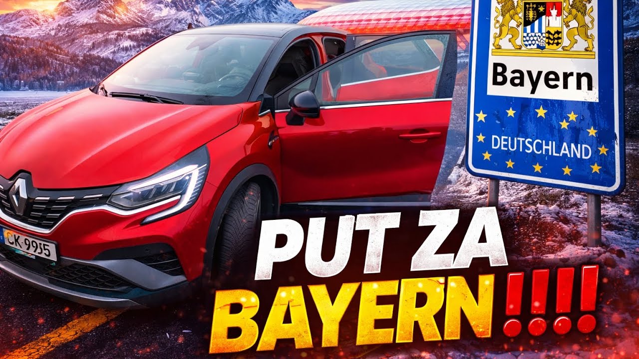 SELIDBA NA SELO &ndash; PUT ZA BAYERN! Obiteljski VLOG  (BEZ STRESA!!!)