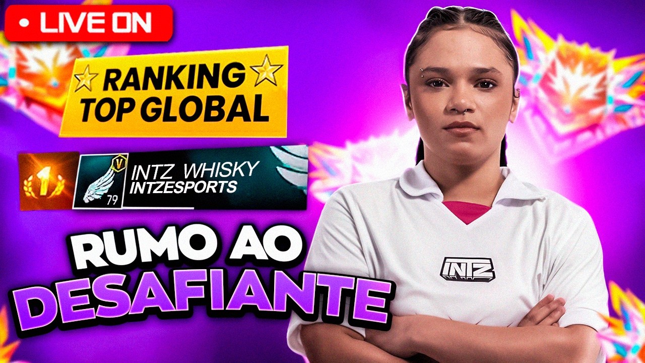 👑CAMPEONATO NO LATAM + RANKZADA👑💜FREE FIRE AO VIVO💜