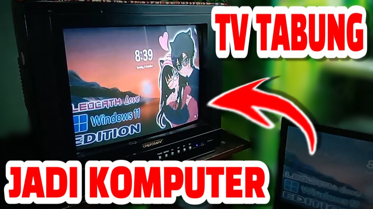 Cara Menghubungkan TV Tabung Jadul ke Komputer Agar Bisa Dimanfaatkan Kembali