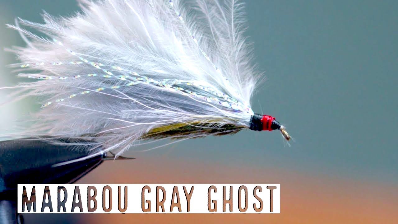 Marabou Gray Ghost Streamer | Fly Tying Tutorial