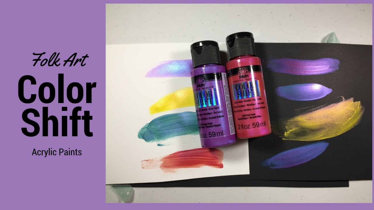 Folk Art Color Shift Acrylic Paint