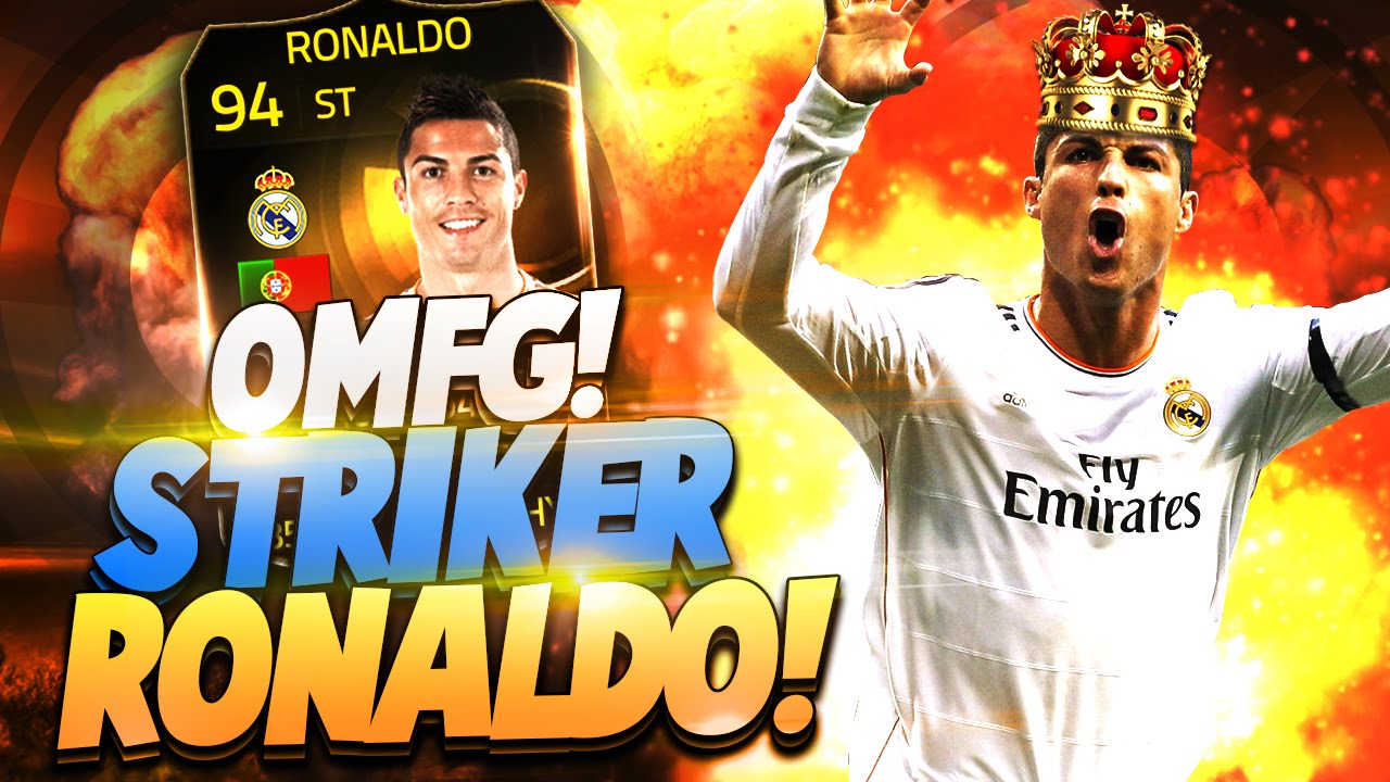 OMFG STRIKER RONALDO! FIFA 15 ULTIMATE TEAM
