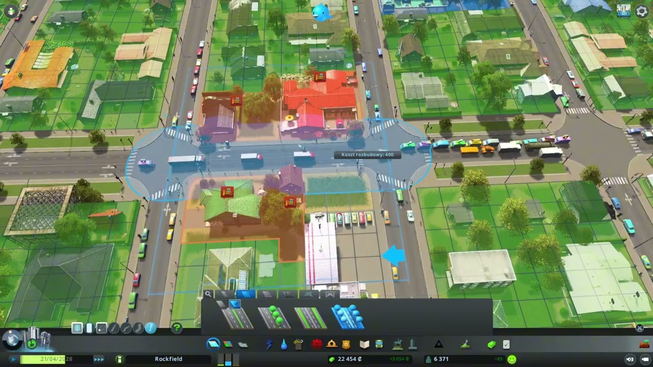 Cities Skylines #2 Duży rozwój miasta.