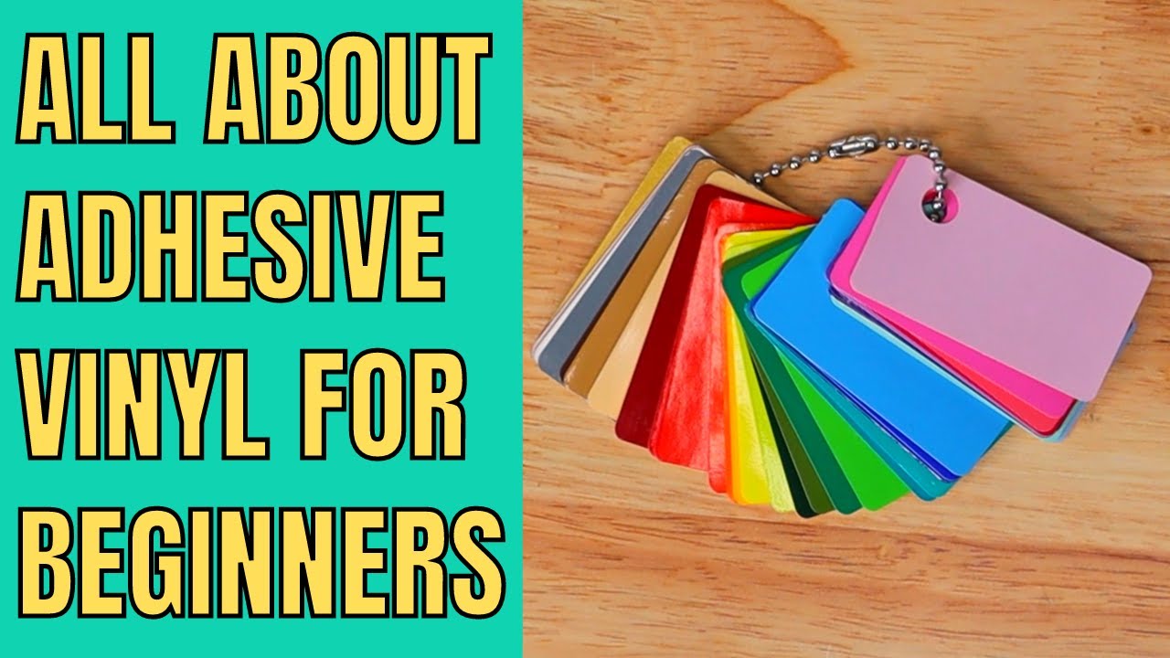 Adhesive vinyl tutorial for beginners cricut silhouette starcraft and Siser - how to use vinyl
