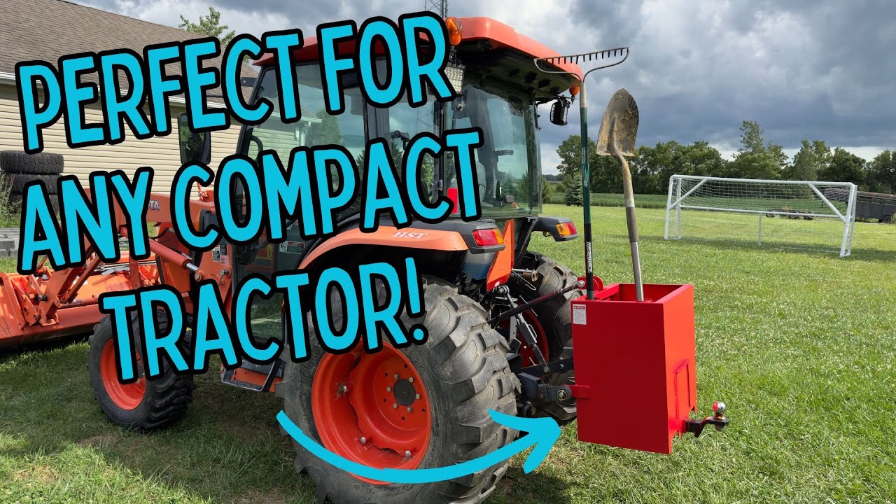 Yitamotor 3 Point Hitch Ballast Box Review | Great for Tool Storage or Counterweight for the Tractor