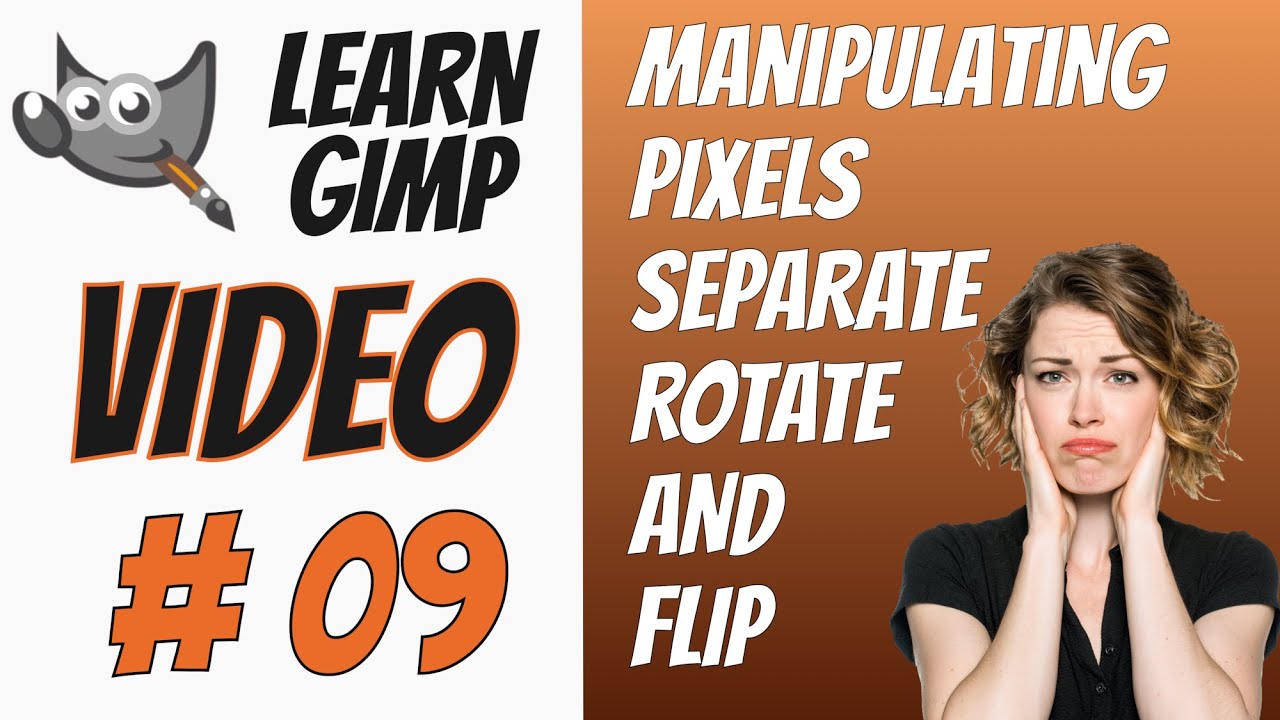 Manipulating Images by Flipping, Rotating, and Separating Pixels
