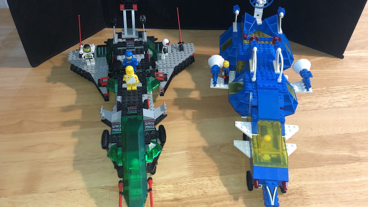 Présentation de 2 sets lego chers à mon cœur ! Vaisseaux lego 6984 et 6985