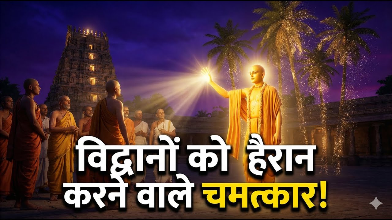 चैतन्य महाप्रभु की दक्षिण भारत यात्रा वो चमत्कार जिन्होंने बड़े बड़े विद्वानों को भी हैरान कर दिया!