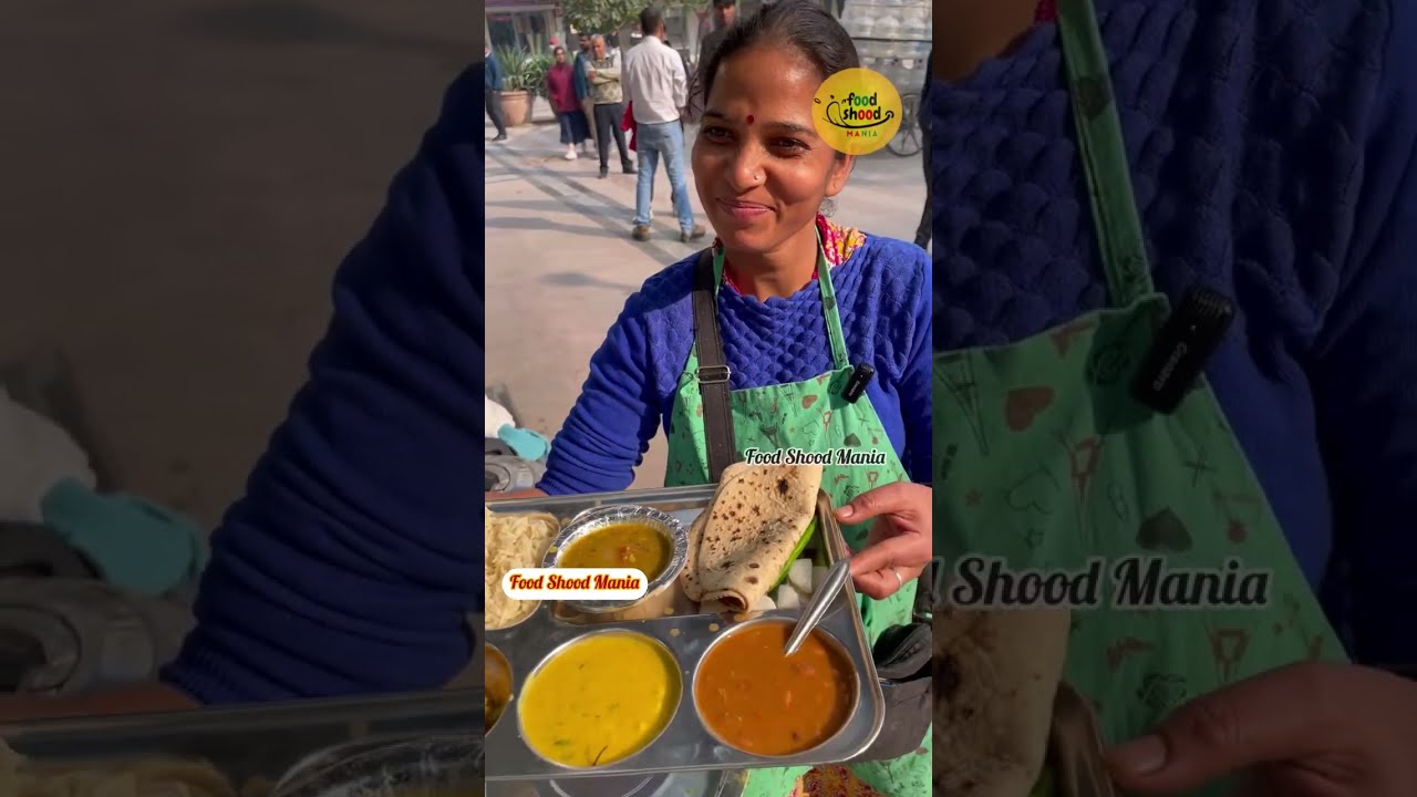 Hardworking Pooja Didi की माँ के हाथ की थाली, मेहनत वाली थाली Just Rs.50 | Support Local Business