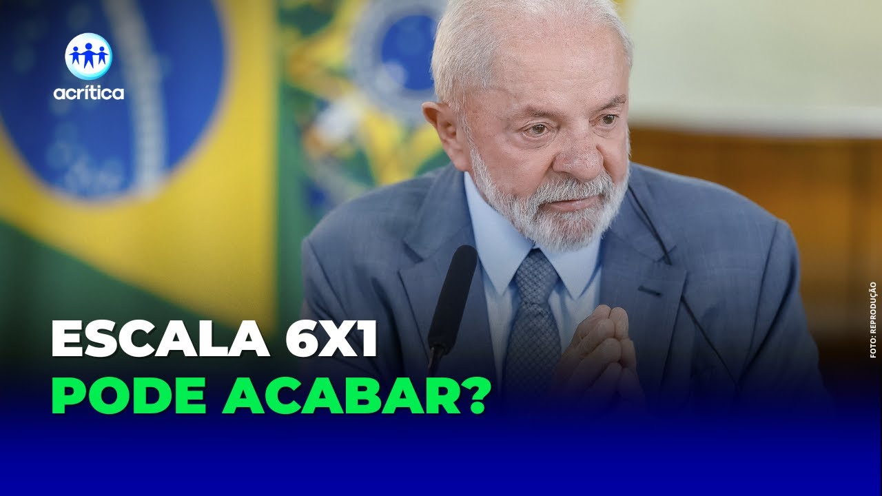BRASIL ESTÁ PRONTO PARA O FIM DA ESCALA 6X1, DIZ LULA