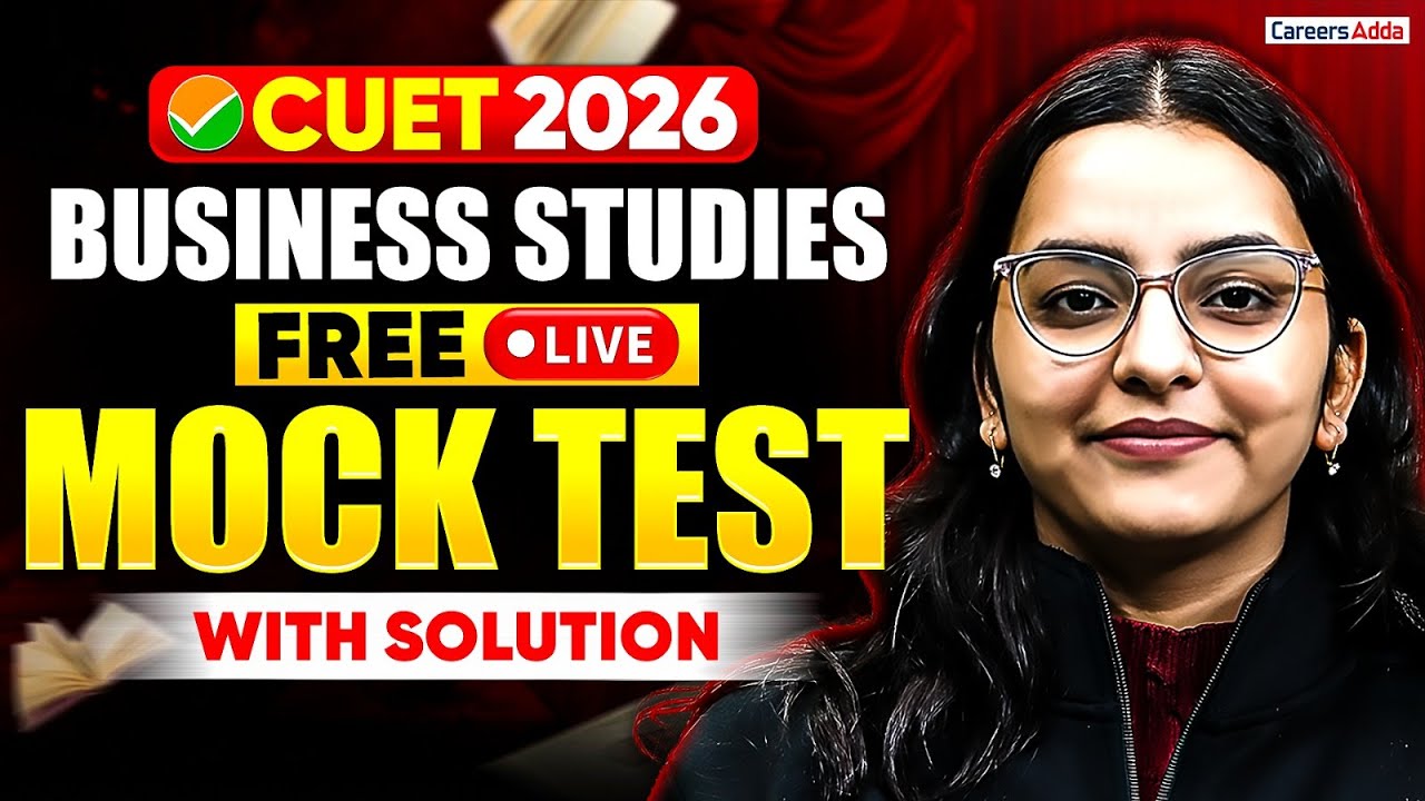 CUET 2026 Business Studies Mock Test | Solution | CUET FREE Mock Test #6