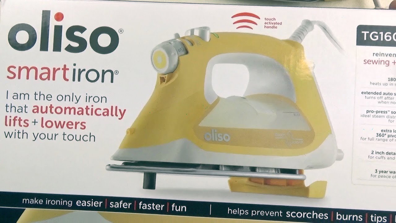 Oliso Smart Iron Demonstration by Becky Goldsmith