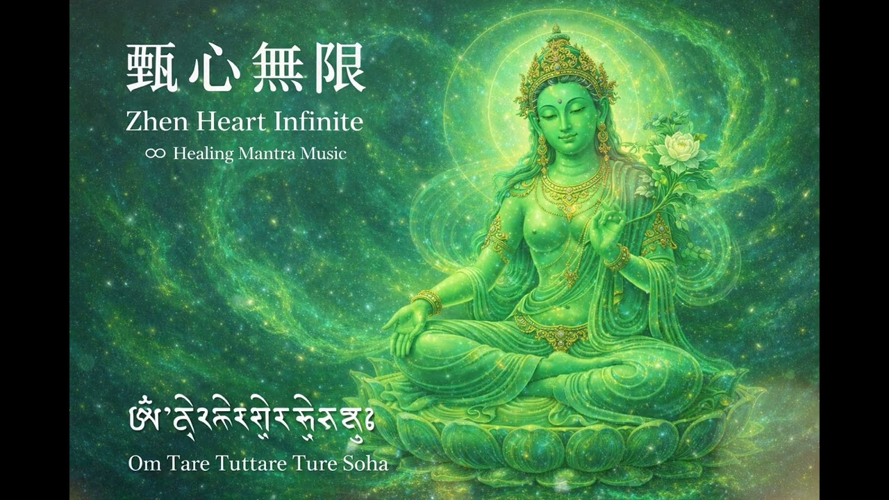 《綠度母心咒》如意滿願咒Om Tare Tuttare Ture Svaha