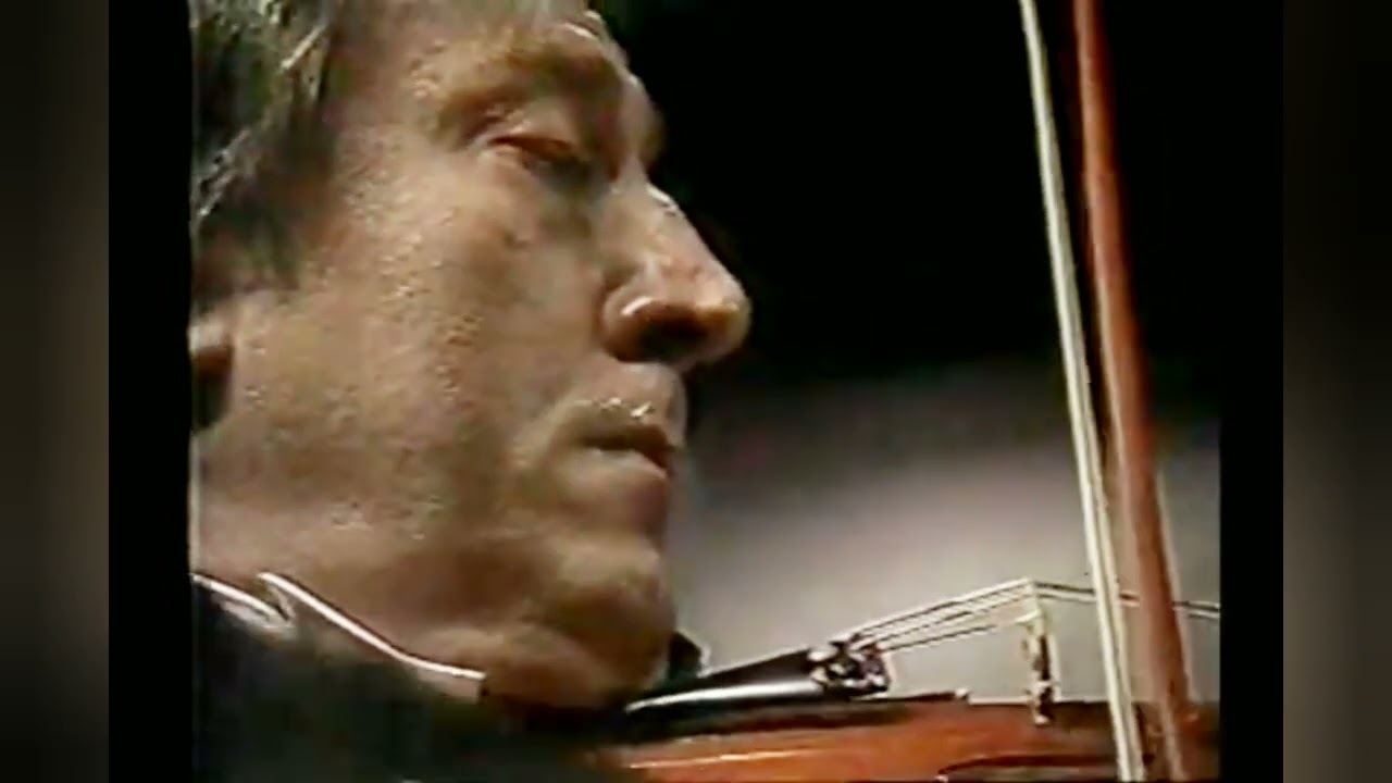 Brahms violin concerto op. 77 in D major. 1⁰ movimento- Erich Lehninger e Roberto Tibiriçá.