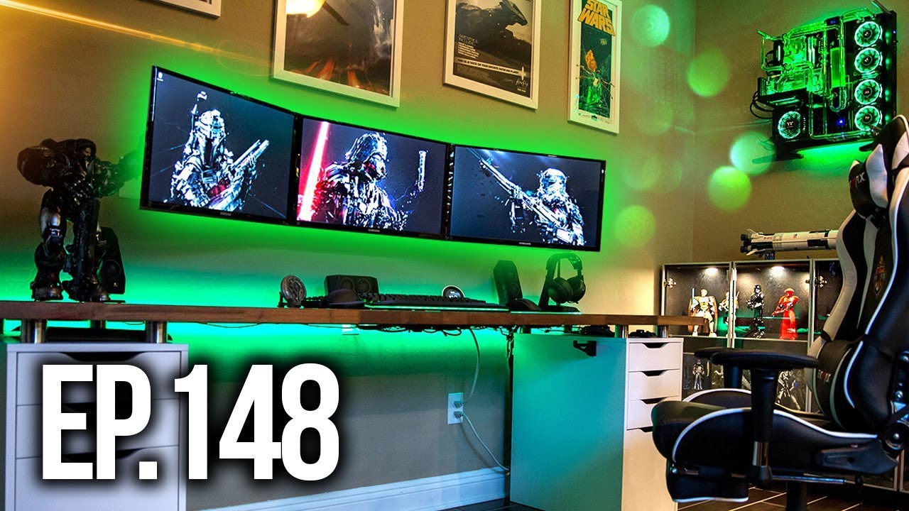 Room Tour Project 148 - BEST Gaming Setups!