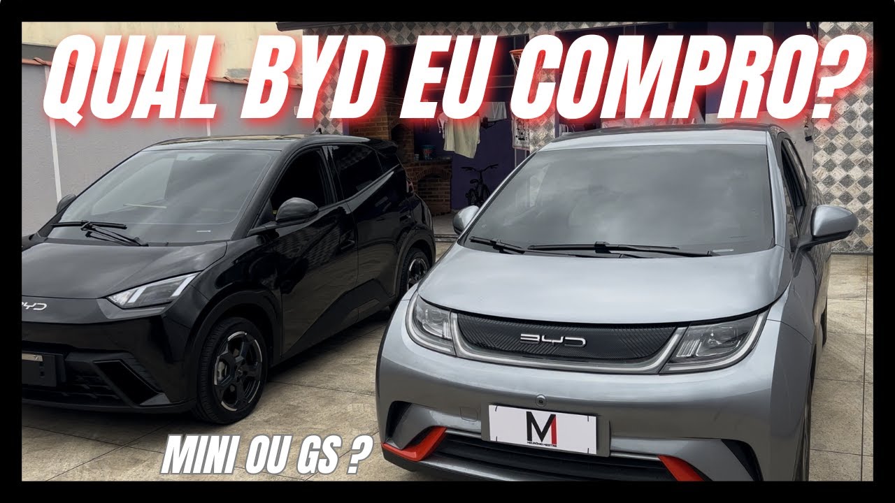 BYD DOLPHIN MINI OU GS - QUAL CARRO DEVO COMPRAR? #byd