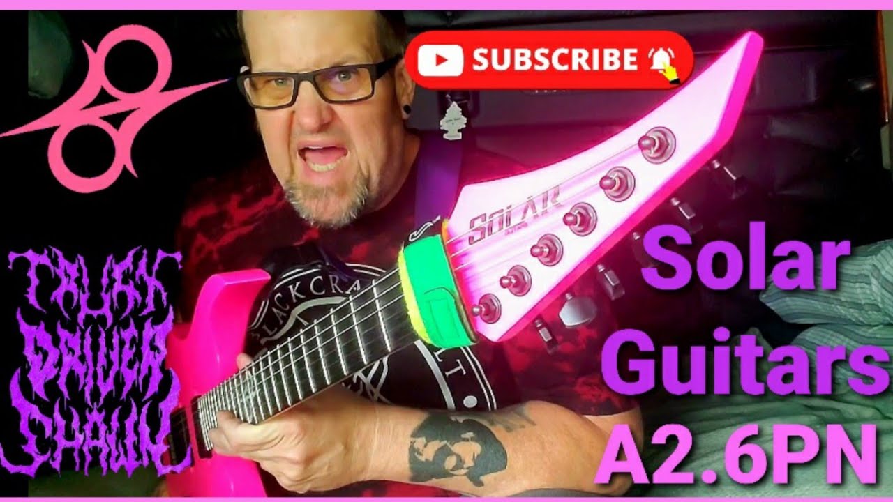 Solar Guitars A2.6PN Review Demo
